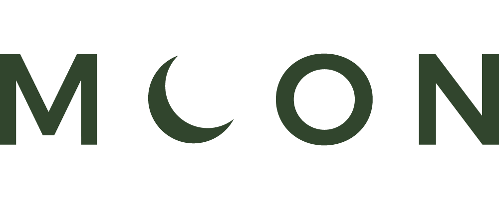 A crescent moon icon and a circular shape with a small dot inside.