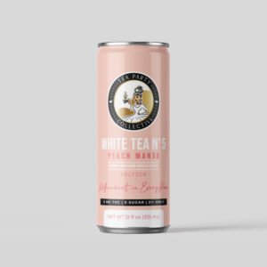White Tea No.5 Peach Mango Hemp Derived Delta -9 THC Seltzer  (21+ years old)